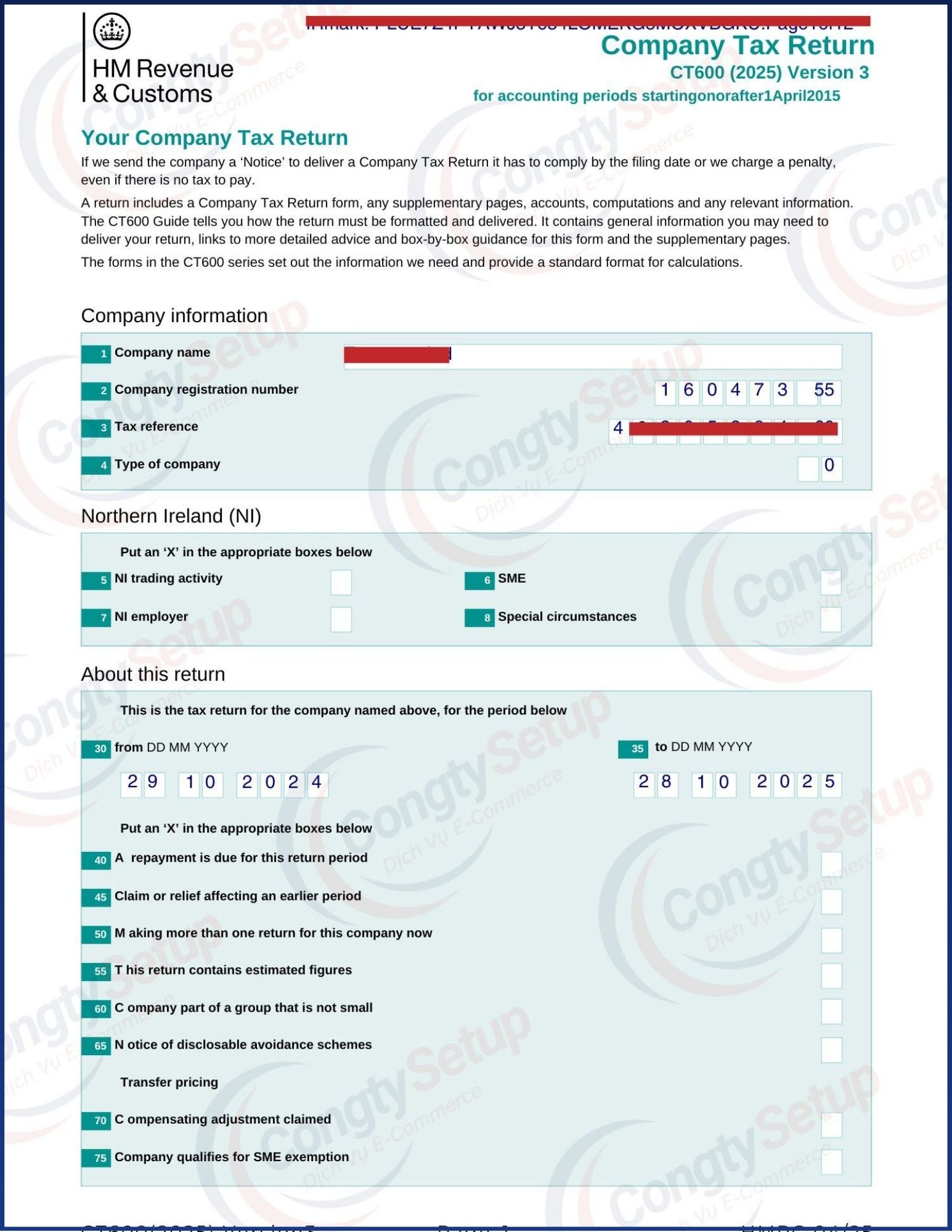 đăng ký công ty ở anh