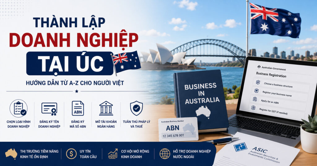 thành lập công ty tại úc