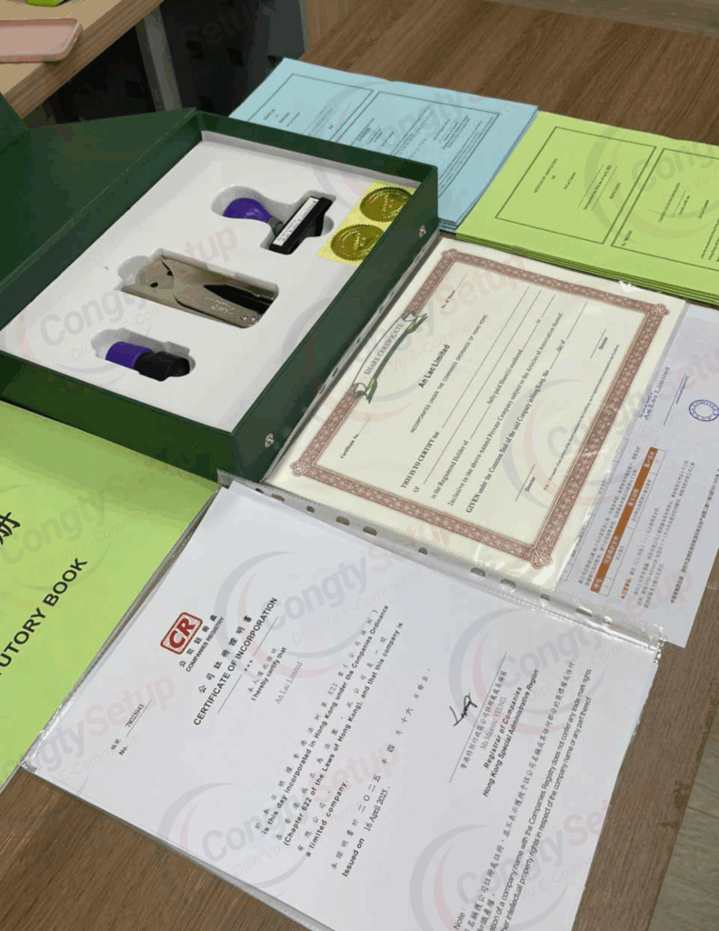 thành lập công ty Hồng Kông