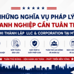 LLC & Corporation: Nghĩa vụ cần tuân thủ cần biết tại Mỹ