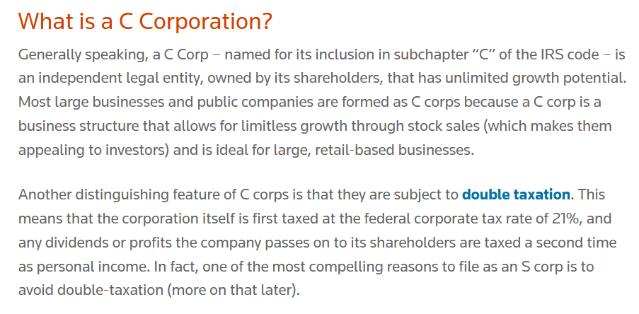 Corporation