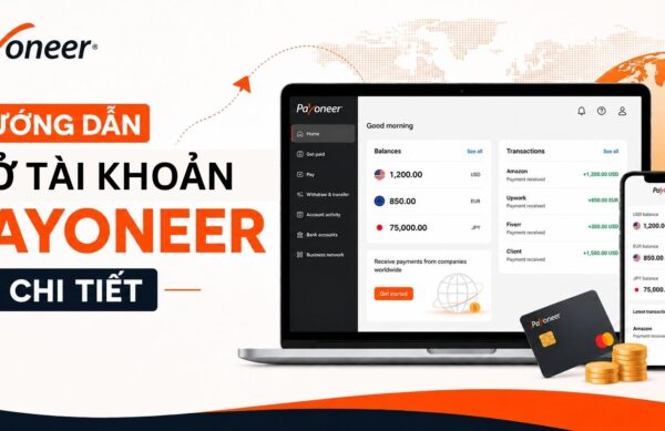 Mở tài khoản Payoneer