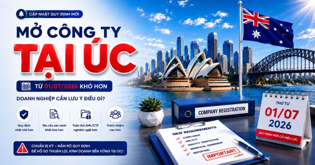 thành lập doanh nghiệp tại úc