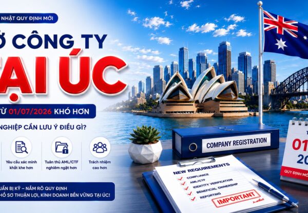 thành lập doanh nghiệp tại úc
