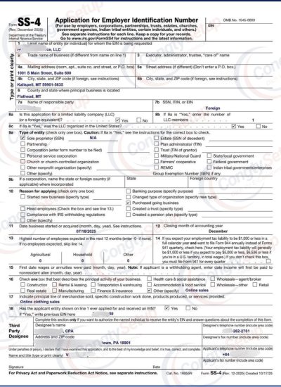 đổi giám đốc cho llc mỹ