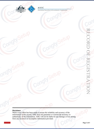 Đăng ký Business Name tại Úc