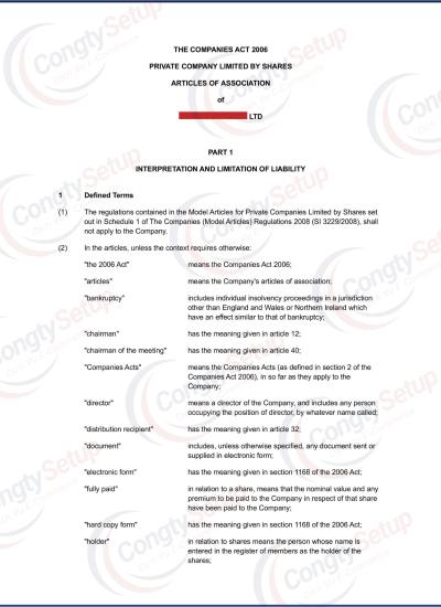Đăng Ký Công Ty LTD tại Anh Quốc